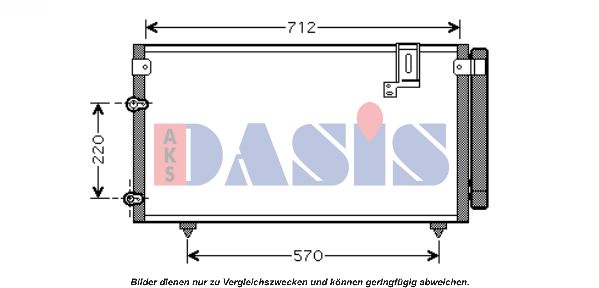 AKS DASIS Kondensaator,kliimaseade 212061N